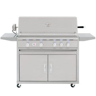 Summerset TRL 38-Inch 4-Burner Natural Gas Grill With Rotisserie – TRL38-NG