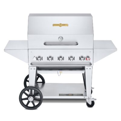 Crown Verity 36-Inch Mobile Propane Grill Pro Package – CV-MCB-36PRO