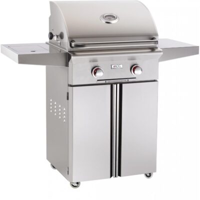 American Outdoor Grill T-Series 24-Inch 2-Burner Propane Gas Grill – 24PCT-00SP