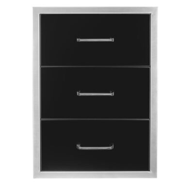 Wildfire 19 X 26 Triple Access Drawer – WF-TDW1926-BSS