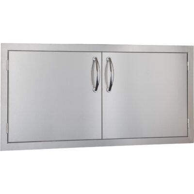 Summerset 45-Inch Stainless Steel Flush Mount Double Access Door – SSDD-45