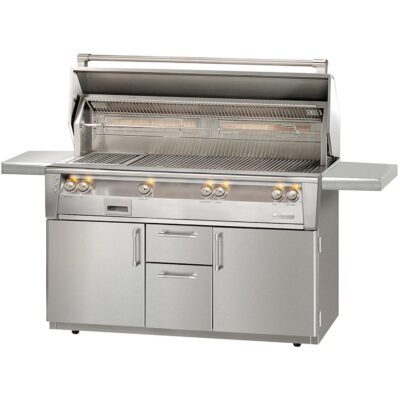 Alfresco ALXE 56-Inch Freestanding Propane Gas All Grill With Sear Zone And Rotisserie – ALXE-56BFGC-LP