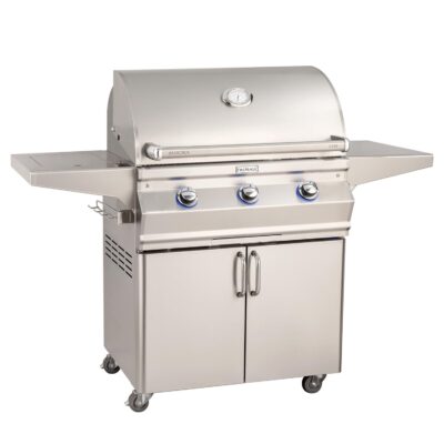 Fire Magic Aurora A540S 30-Inch Natural Gas Grill With Side Burner And Analog Thermometer – A540S-7EAN-62