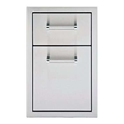 Delta Heat 13-Inch Stainless Steel Double Access Drawer – DHSD132-B