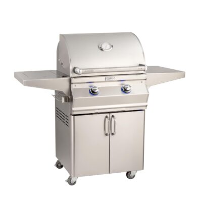 Fire Magic Aurora A430S 24-Inch Propane Gas Grill With Side Burner And Analog Thermometer – A430S-7EAP-62