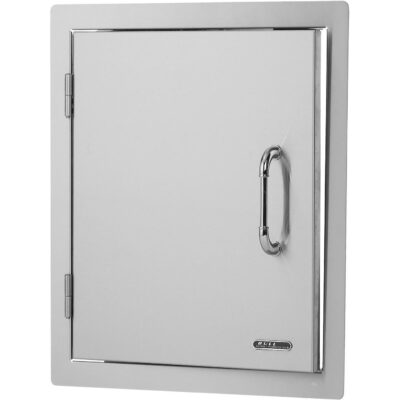 Bull 18-Inch Left Hinged Stainless Steel Single Access Door – Vertical – 98552