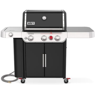 Weber GENESIS E-335 Natural Gas Grill with Sear Burner & Side Burner – Black – 37410001