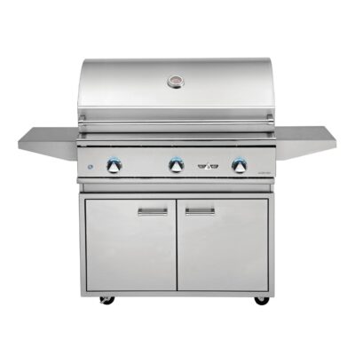 Delta Heat 38-Inch 3-Burner Propane Gas Grill On Cart