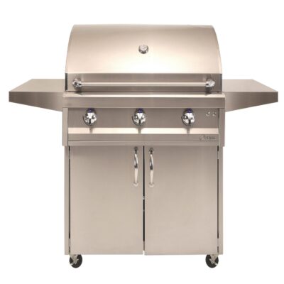 Artisan American Eagle 36-Inch 3-BurnerFreestanding Propane Gas Grill – AAEP-36C-LP